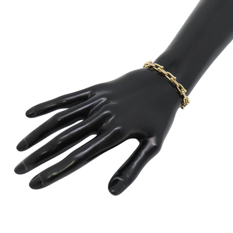 ティファニー ブレスレット ハードウェア スモールリンク サイズエクストララージ K18YGイエローゴールド ジュエリー