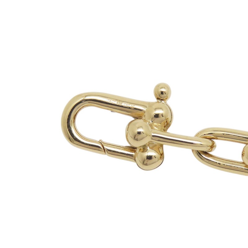 ティファニー ブレスレット ハードウェア スモールリンク サイズエクストララージ K18YGイエローゴールド ジュエリー