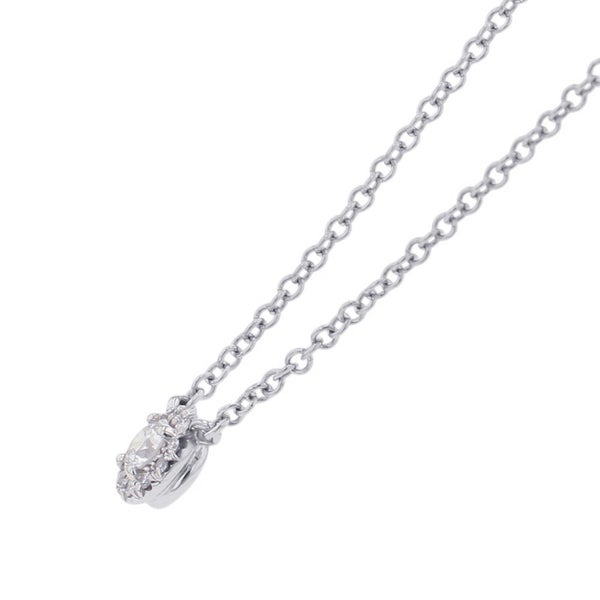 ティファニー ネックレス ソレスト ペンダント ダイヤモンド 計約0.16ct Pt950プラチナ 60572844 Tiffany&Co.