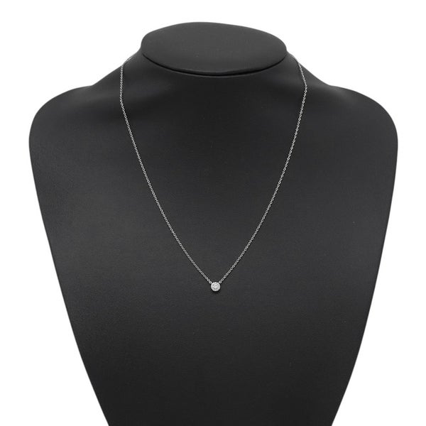 ティファニー ネックレス ソレスト ペンダント ダイヤモンド 計約0.16ct Pt950プラチナ 60572844 Tiffany&Co.