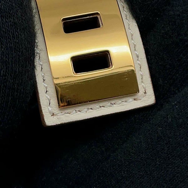 エルメス ブレスレット コリエ・ド・シアン 24 ナタ/ゴールド金具 サイズT1 スイフト U刻印 HERMES バングル