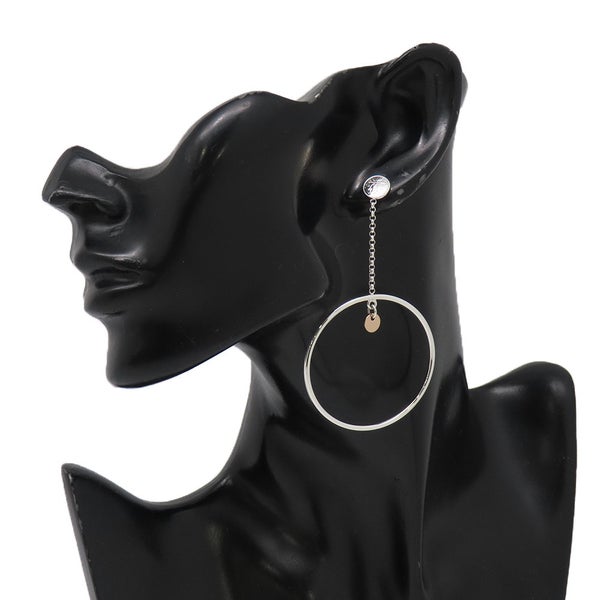 エルメス ピアス エクスリブリス フープ ピアス SV925シルバー K18PGピンクゴールド HERMES ジュエリー