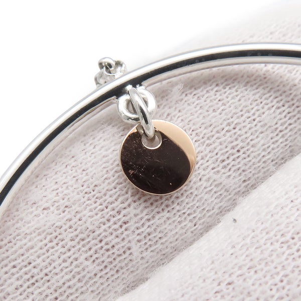 エルメス ピアス エクスリブリス フープ ピアス SV925シルバー K18PGピンクゴールド HERMES ジュエリー