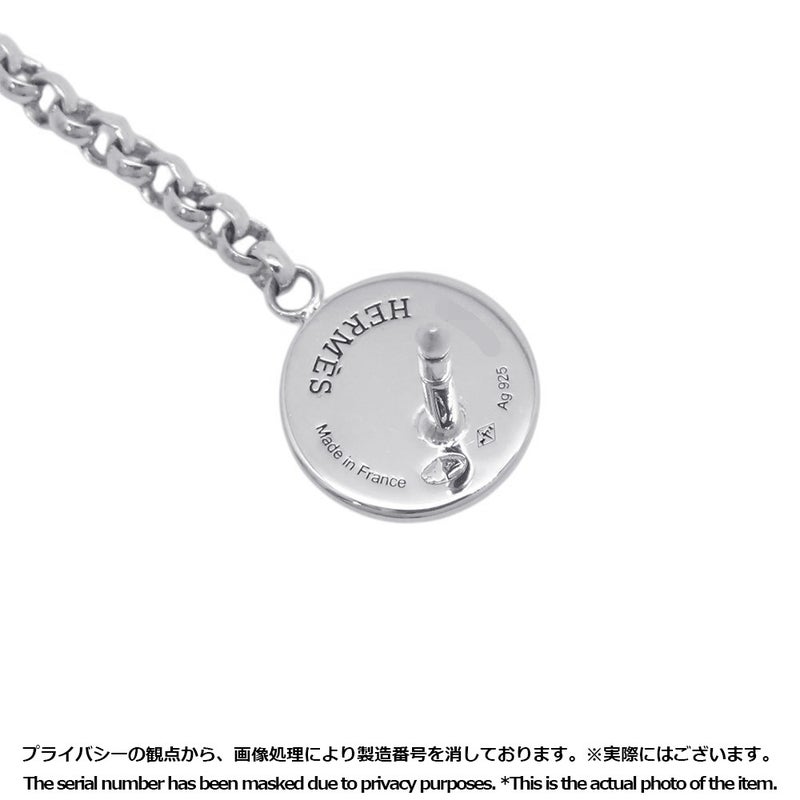 エルメス ピアス エクスリブリス フープ ピアス SV925シルバー K18PGピンクゴールド HERMES ジュエリー