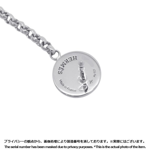 エルメス ピアス エクスリブリス フープ ピアス SV925シルバー K18PGピンクゴールド HERMES ジュエリー