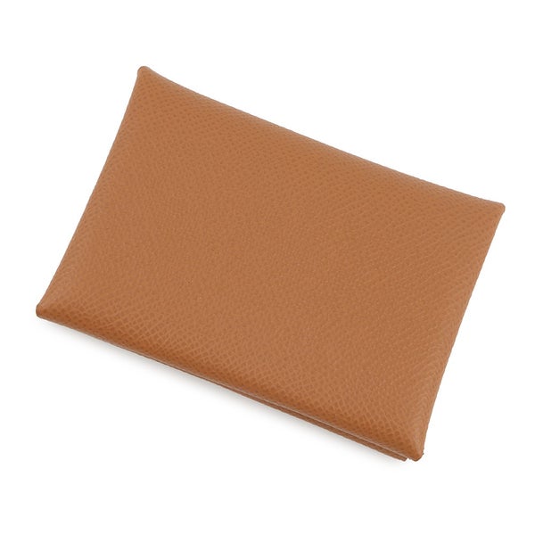 エルメス コインケース カルヴィ デュオ ゴールド/シルバー金具 エプソン G刻印 財布