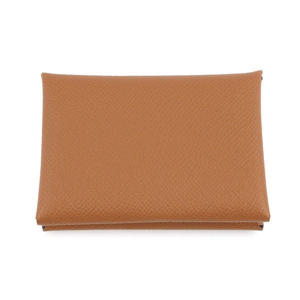 エルメス コインケース カルヴィ デュオ ゴールド/シルバー金具 エプソン G刻印 財布