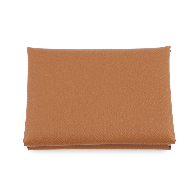 エルメス コインケース カルヴィ デュオ ゴールド/シルバー金具 エプソン G刻印 財布