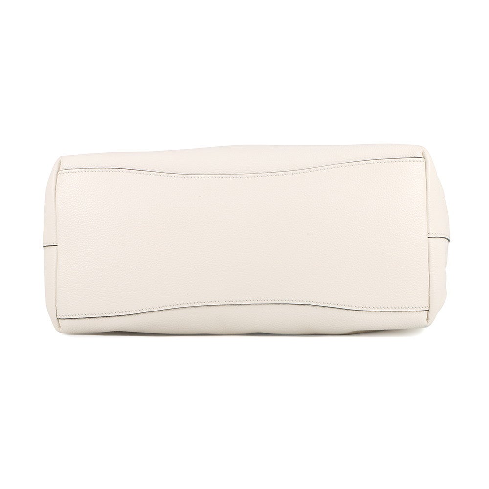 プラダ ワンショルダーバッグ ロゴ レザー 1BC051 PRADA 白 安心保証
