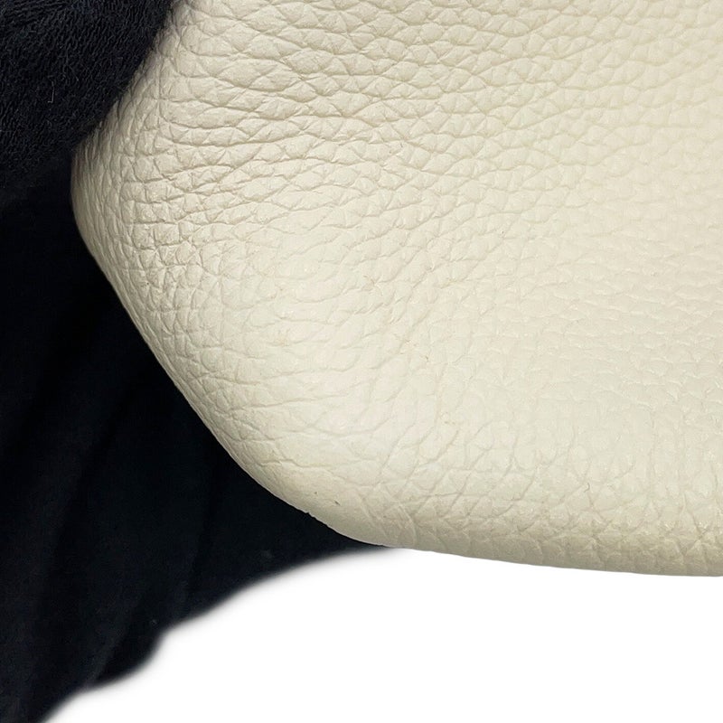 プラダ ワンショルダーバッグ ロゴ レザー 1BC051 PRADA 白