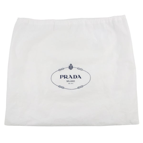 プラダ ワンショルダーバッグ ロゴ レザー 1BC051 PRADA 白