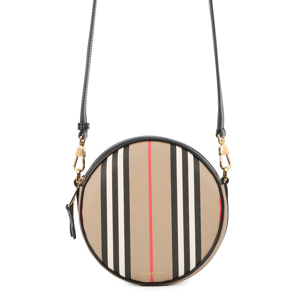 バーバリー ショルダーバッグ アイコンストライプ ルイーズバッグ PVC レザー 8051846 BURBERRY バーバリー ショルダーバッグ アイコンストライプ ルイーズバッグ PVC