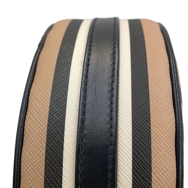 バーバリー ショルダーバッグ アイコンストライプ ルイーズバッグ PVC レザー 8051846 BURBERRY