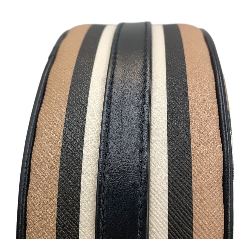 バーバリー ショルダーバッグ アイコンストライプ ルイーズバッグ PVC レザー 8051846 BURBERRY