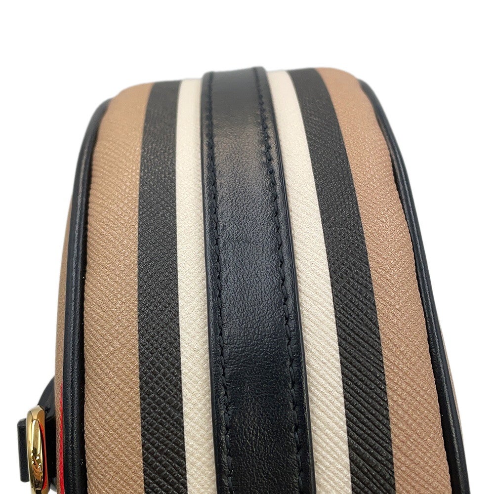 バーバリー　Burberry アイコンストライプ　ルイーズ　ショルダー バーバリー ショルダーバッグ アイコンストライプ ルイーズバッグ PVC