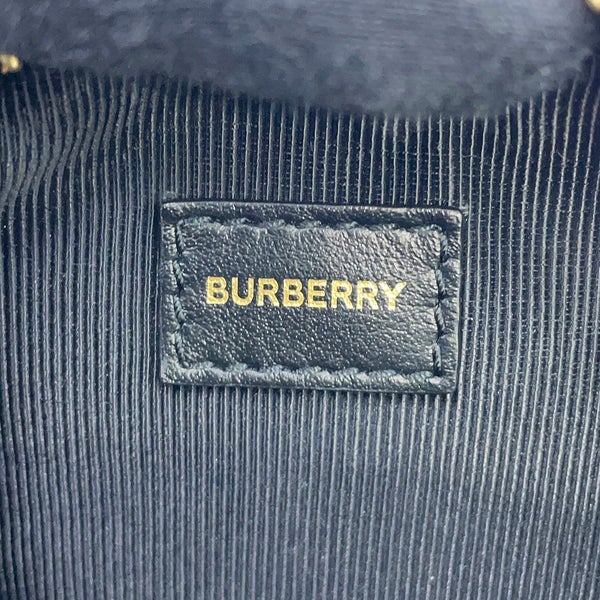 バーバリー ショルダーバッグ アイコンストライプ ルイーズバッグ PVC レザー 8051846 BURBERRY