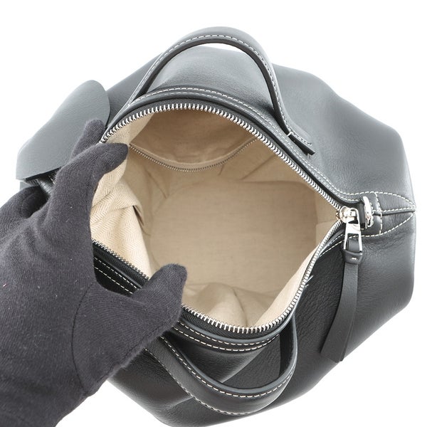 ロエベ ハンドバッグ エレファントバッグ ラージ クラシックカーフレザー B623A18X01 LOEWE 2way 黒 象