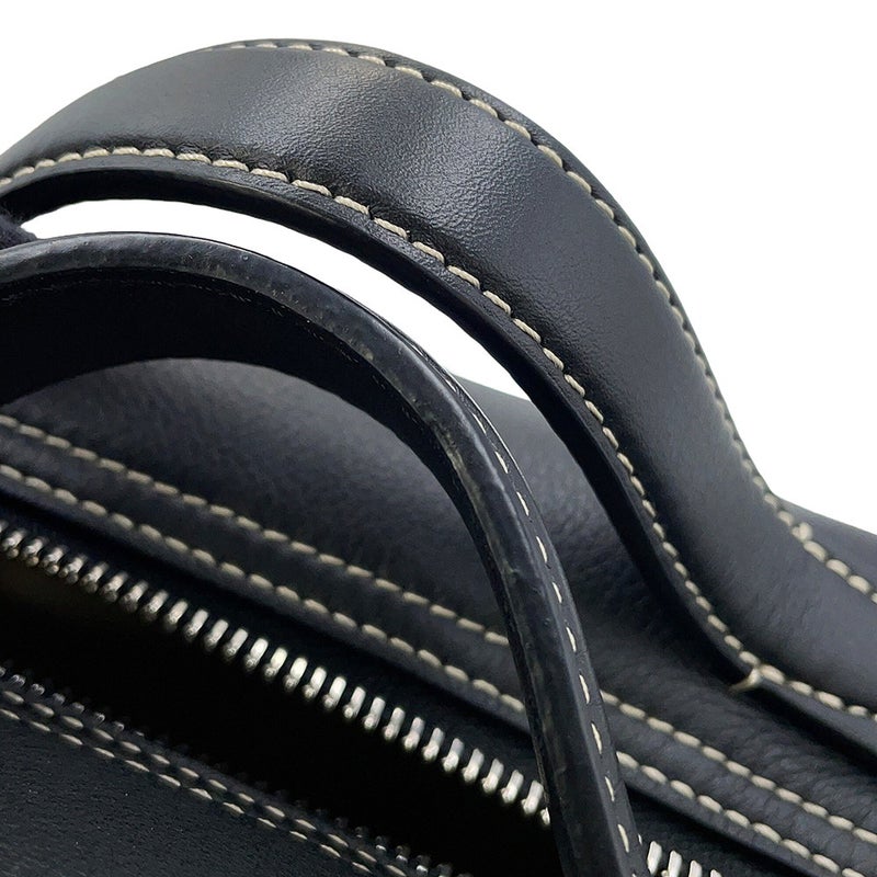ロエベ ハンドバッグ エレファントバッグ ラージ クラシックカーフレザー B623A18X01 LOEWE 2way 黒 象