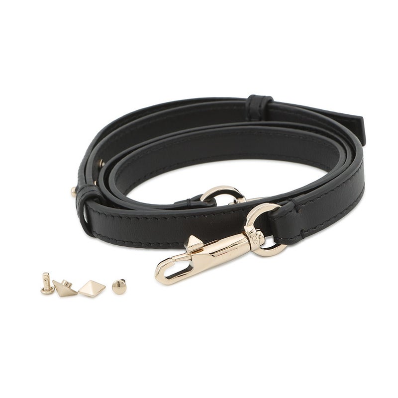 ヴァレンティノガラヴァーニ トートバッグ VLTNロゴ スタッズ  キャンバス レザー UW2B0H19FWB VALENTINO 2way