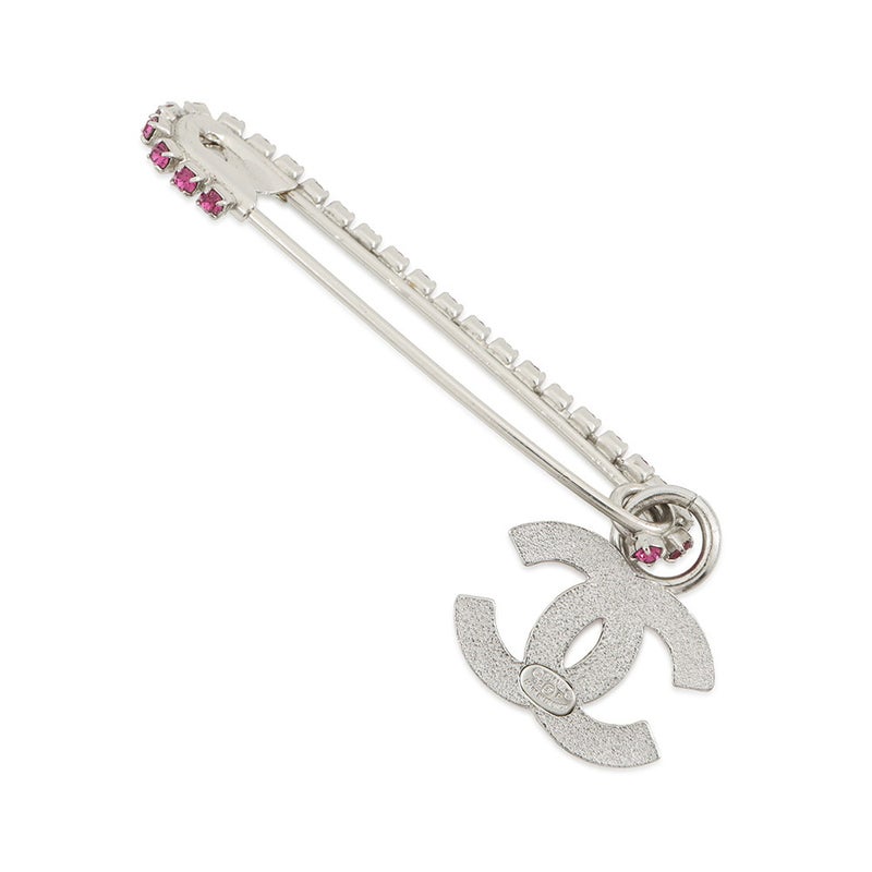 シャネル ブローチ ココマーク ラインストーン 02P CHANEL アクセサリー