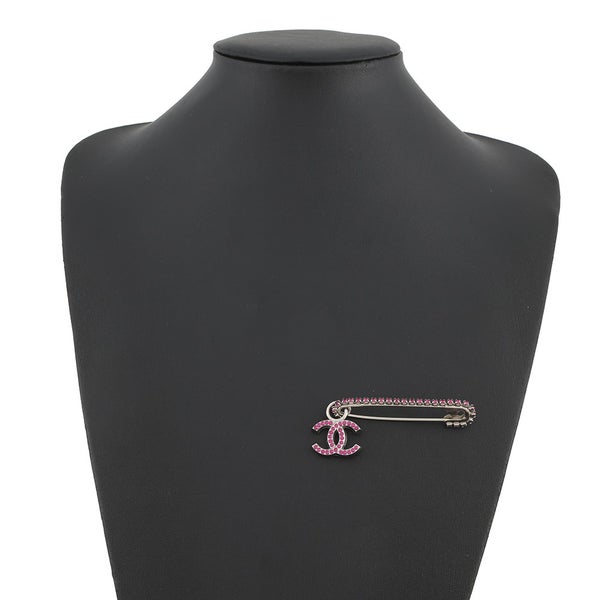 シャネル ブローチ ココマーク ラインストーン 02P CHANEL アクセサリー