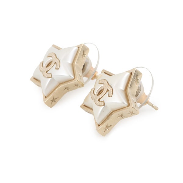 シャネル ピアス ココマーク スターモチーフ A17B A99139 CHANEL アクセサリー