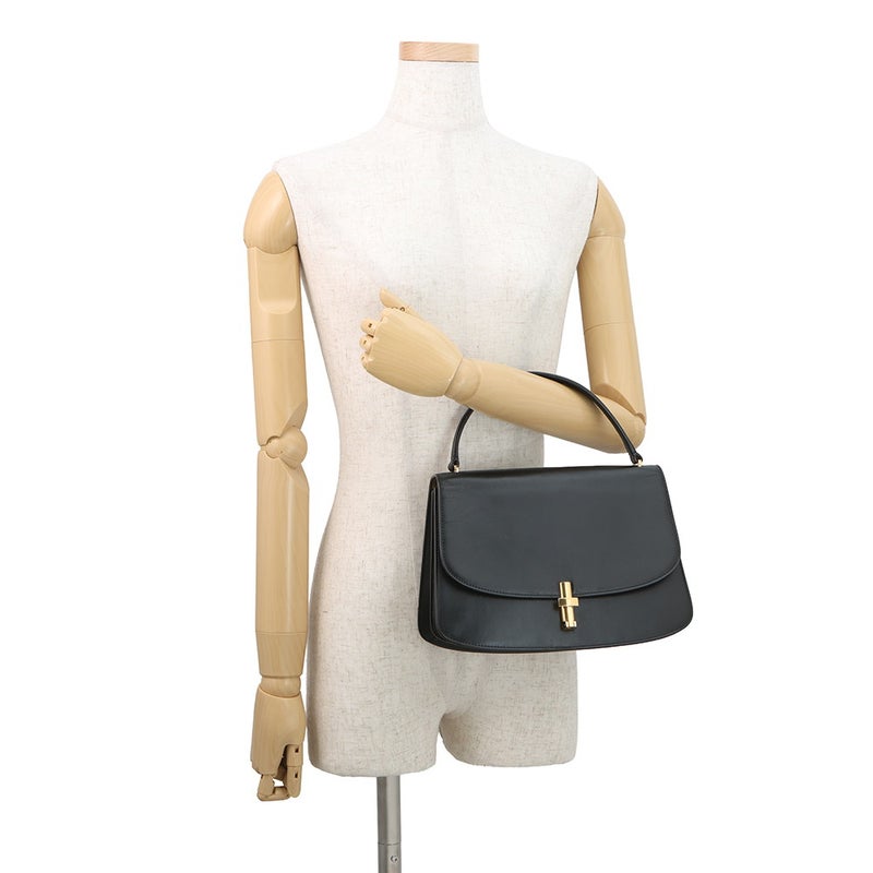 ザ ロウ ハンドバッグ ソフィア10 レザー W1446 THE ROW 黒