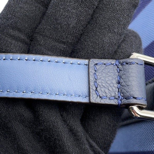 フェンディ トートバッグ ロゴ ストライプ キャンバス/レザー 7VA610 FENDI バッグ