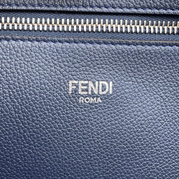 フェンディ トートバッグ ロゴ ストライプ キャンバス/レザー 7VA610 FENDI バッグ