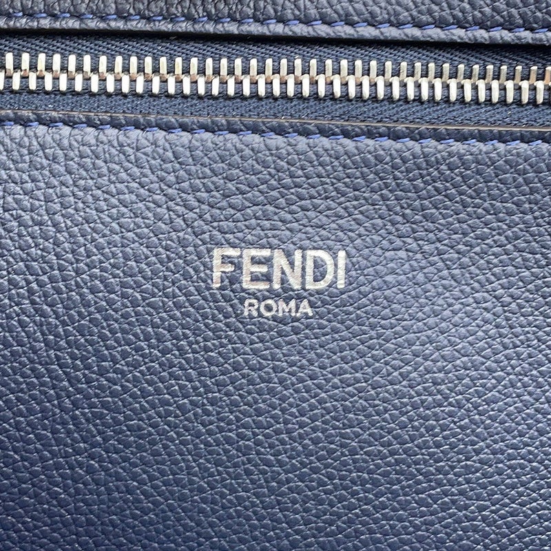 フェンディ トートバッグ ロゴ ストライプ キャンバス/レザー 7VA610 FENDI バッグ