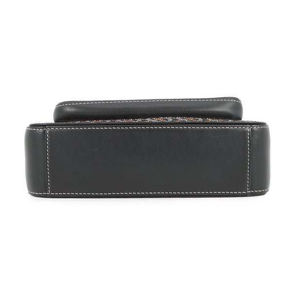 バーバリー ショルダーバッグ TBモノグラム PVC レザー BURBERRY 黒