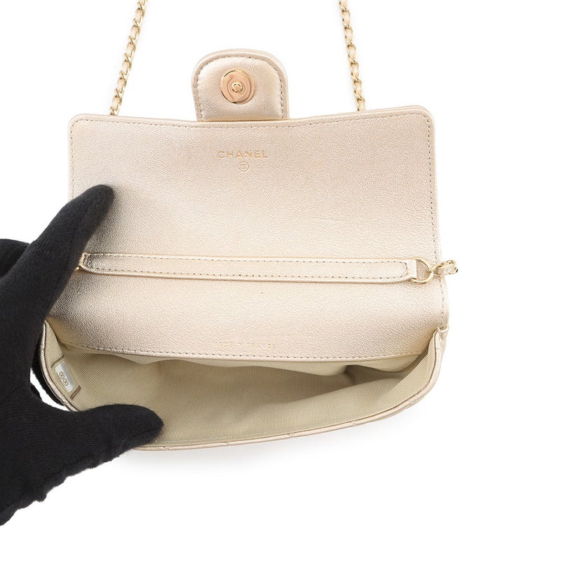 シャネル アイウェアケース マトラッセ ココマーク ラムスキン AP2044 CHANEL 眼鏡ケース