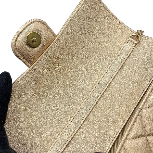 シャネル アイウェアケース マトラッセ ココマーク ラムスキン AP2044 CHANEL 眼鏡ケース