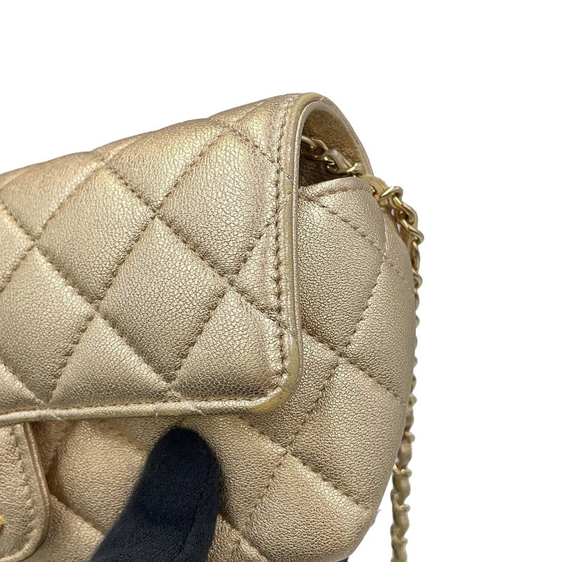 シャネル アイウェアケース マトラッセ ココマーク ラムスキン AP2044 CHANEL 眼鏡ケース