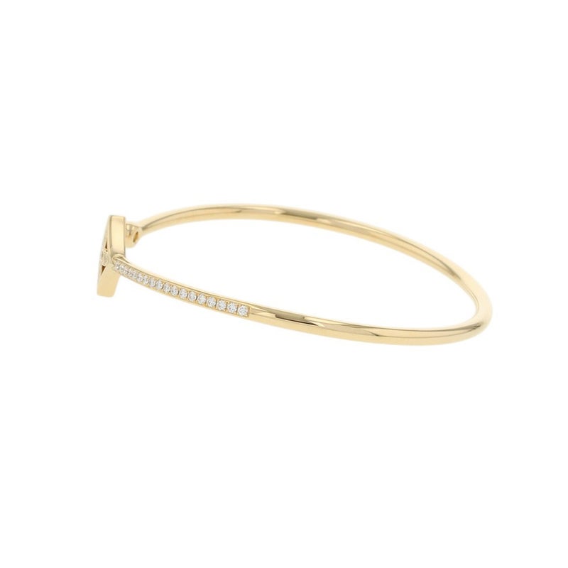 ルイヴィトン ブレスレット ツイスト ブロッサム ダイヤ 1P 0.05ct/51P 計0.35ct K18イエローゴールド サイズ16 Q95712