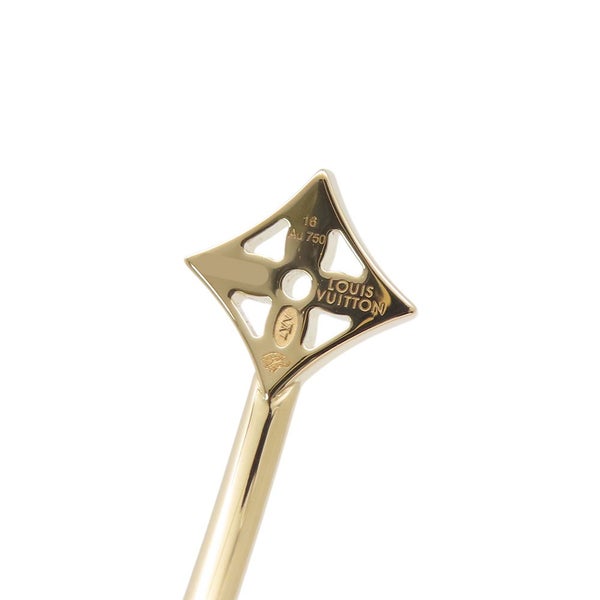 ルイヴィトン ブレスレット ツイスト ブロッサム ダイヤ 1P 0.05ct/51P 計0.35ct K18イエローゴールド サイズ16 Q95712