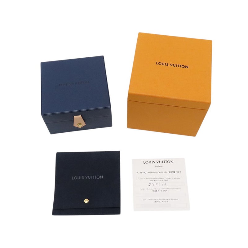 ルイヴィトン ブレスレット ツイスト ブロッサム ダイヤ 1P 0.05ct/51P 計0.35ct K18イエローゴールド サイズ16 Q95712