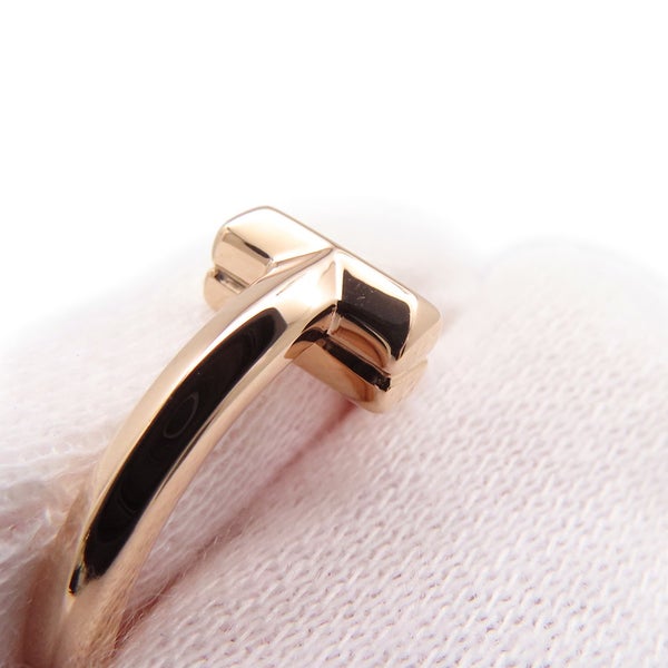 ティファニー リング Tワン ナロー リング ダイヤ 計0.08ct K18ピンクゴールド サイズ約5号 67795342 Tiffany&Co. 指輪