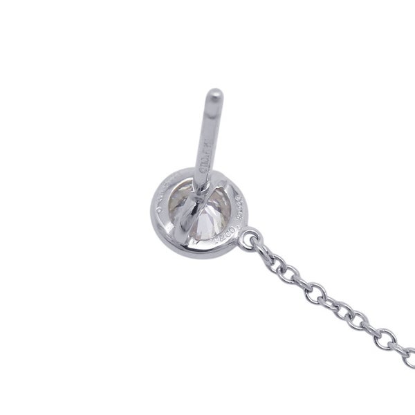 ティファニー ピアス エルサ・ペレッティ バイ ザ ヤード ドロップ ピアス ダイヤモンド 6P Pt950プラチナ Tiffany&Co.