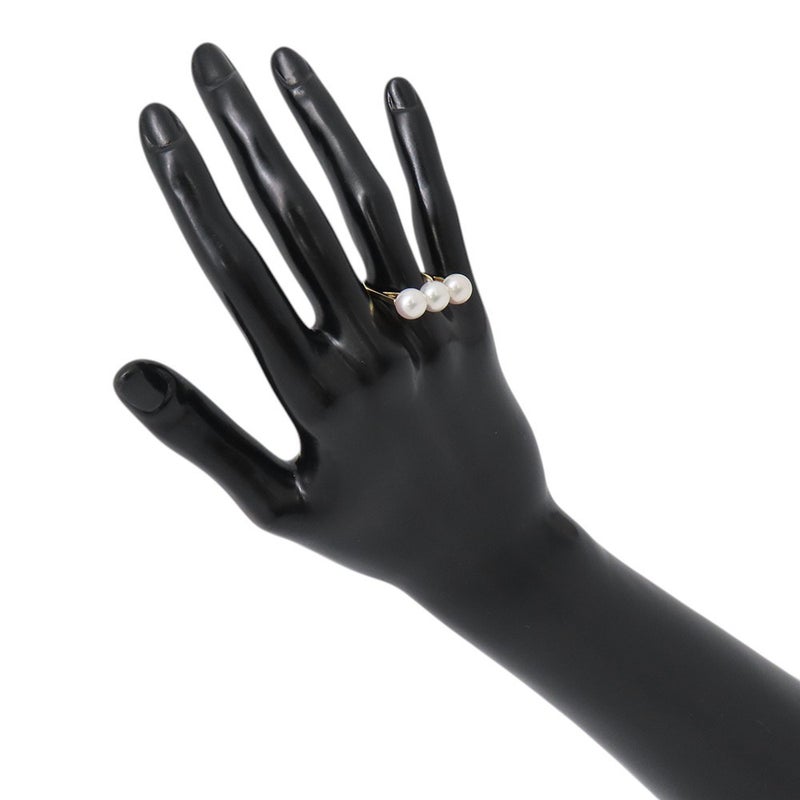 タサキ リング バランス エラ リング あこや真珠 K18YGイエローゴールド サイズ14号 R-4418-18KYG TASAKI 指輪