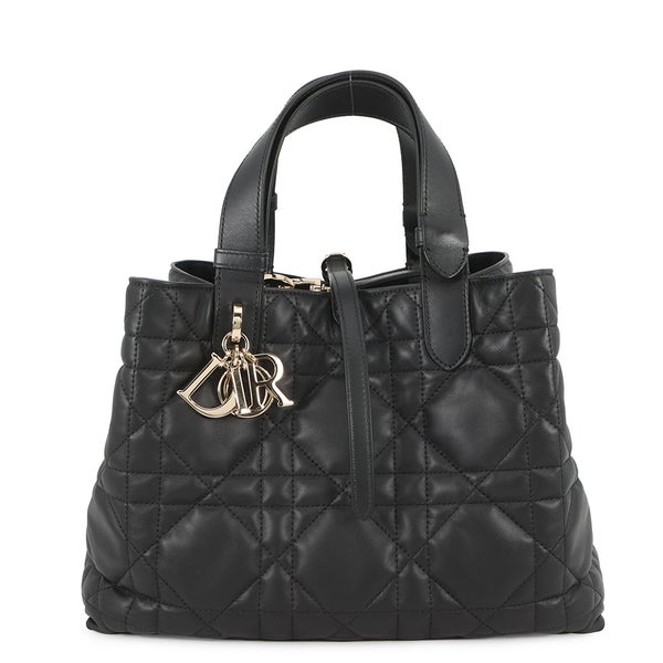 クリスチャン・ディオール ハンドバッグ マクロカナージュ トゥジュール  ミディアム レザー M2821OSNW_M900 黒