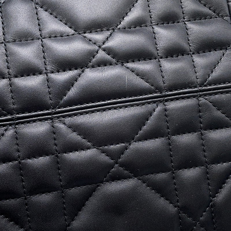 クリスチャン・ディオール ハンドバッグ マクロカナージュ トゥジュール  ミディアム レザー M2821OSNW_M900 黒