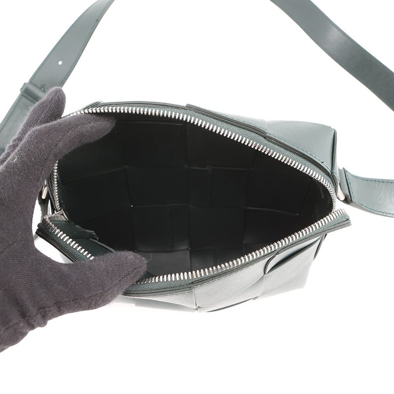 ボッテガヴェネタ ショルダーバッグ カセット マキシイントレチャート レザー BOTTEGA VENETA バッグ