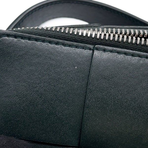 ボッテガヴェネタ ショルダーバッグ カセット マキシイントレチャート レザー BOTTEGA VENETA バッグ