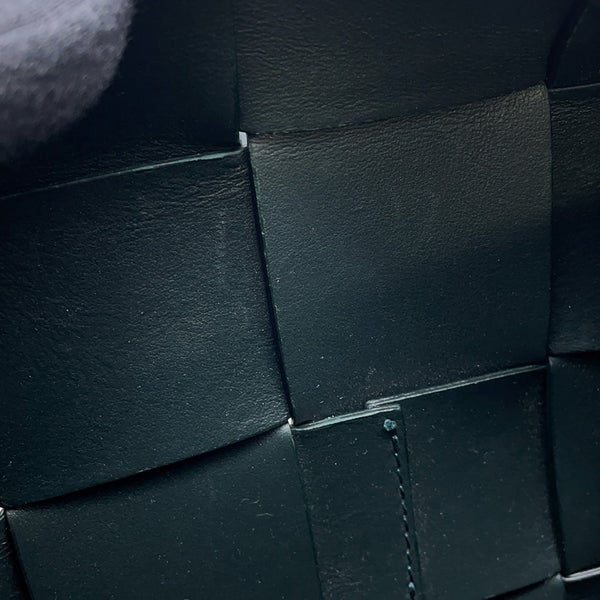 ボッテガヴェネタ ショルダーバッグ カセット マキシイントレチャート レザー BOTTEGA VENETA バッグ