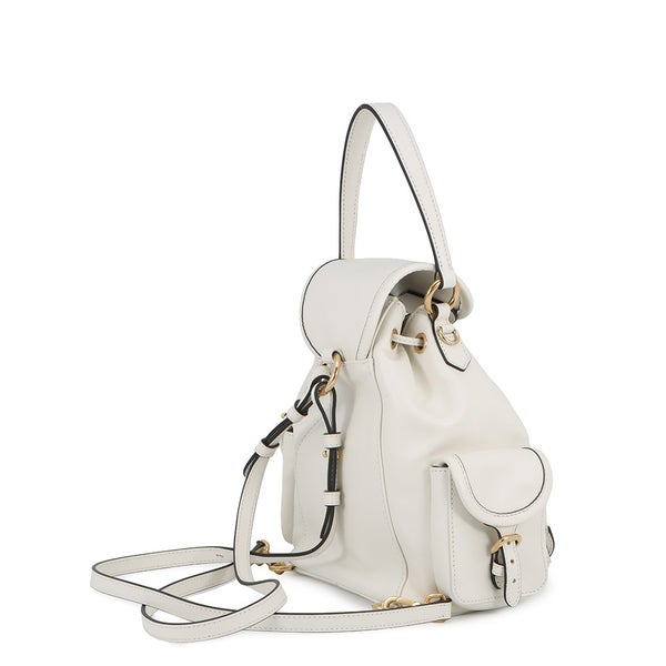 ミュウミュウ リュック バックパック ミディアム レザー 5BZ043 Miu Miu バッグ バックパック 白