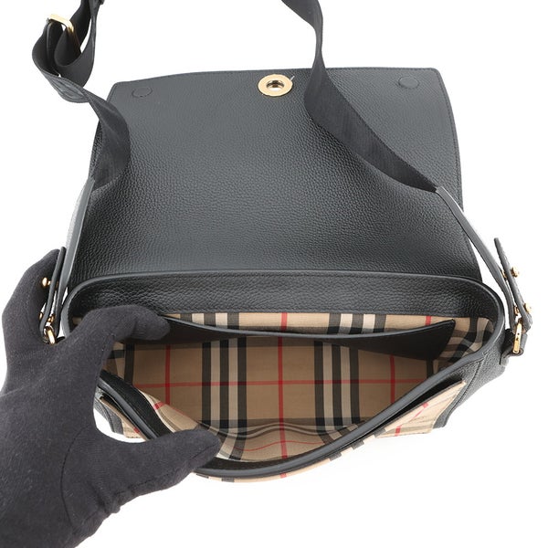 バーバリー ショルダーバッグ ノバチェック ノート レザー キャンバス 8021110 BURBERRY バッグ