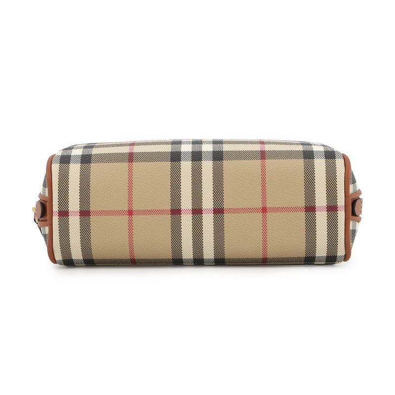 バーバリー ポーチ ノバチェック コスメティック ポーチ スモール PVC レザー 80944191 BURBERRY