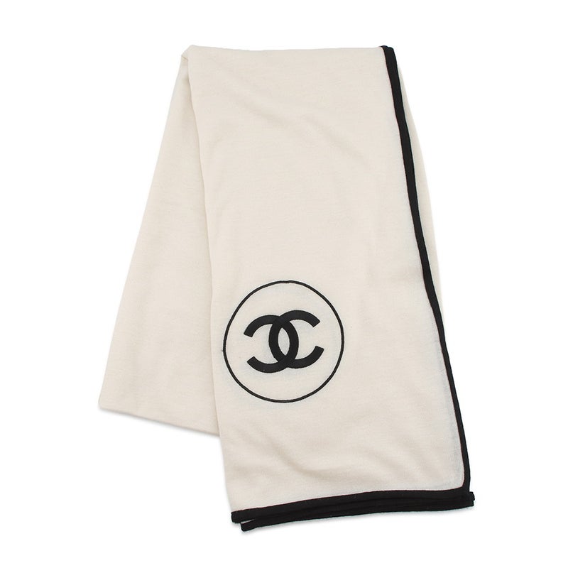 シャネル ストール ココマーク カシミヤ シルク A52032 CHANEL