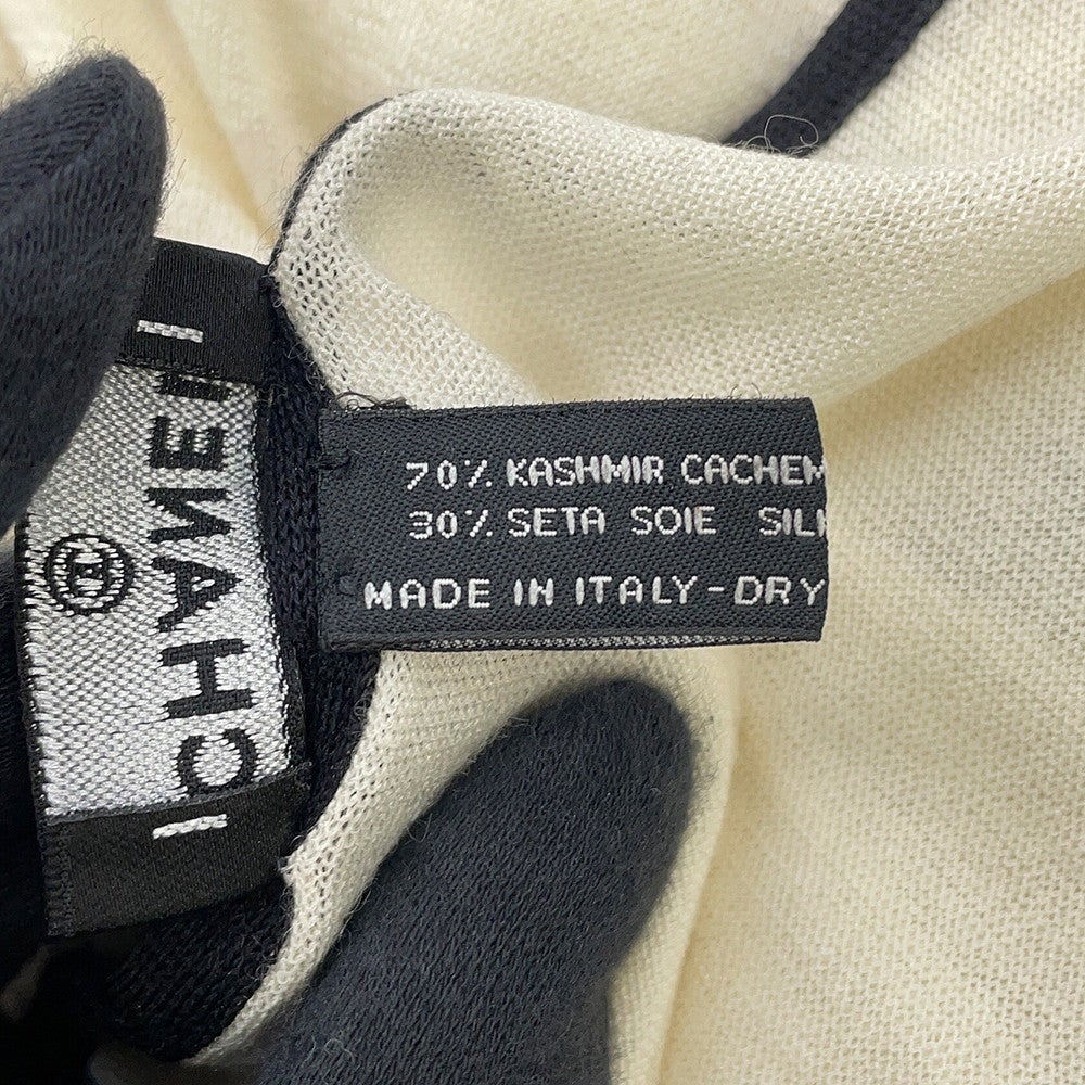 シャネル ストール ココマーク カシミヤ シルク A52032 CHANEL 安心